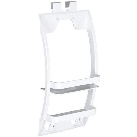 WENKO Etagère De Douche Universelle - L. 26 X L. 54,5 Cm - 26 X 11,5 X 54,5 - Blanc 3 WENKO Etagère De Douche Universelle - L. 26 X L. 54,5 Cm - 26 X 11,5 X 54,5 - Blanc