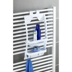 WENKO Etagère De Douche Universelle - L. 26 X L. 54,5 Cm - 26 X 11,5 X 54,5 - Blanc 9 WENKO Etagère De Douche Universelle - L. 26 X L. 54,5 Cm - 26 X 11,5 X 54,5 - Blanc -WENKO Soldes 11260803 4