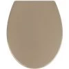 WENKO Abattant WC Easy-Close - Abaissement Automatique - Duroplast - 37,5 X 44,5 - Taupe 2 WENKO Abattant WC Easy-Close - Abaissement Automatique - Duroplast - 37,5 X 44,5 - Taupe -WENKO Soldes 11260807 1