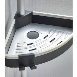 WENKO Etagère De Douche Extensible Wave - L. 27 X H. 70/260 Cm - 27 X 20 X 260 - Argent 9 WENKO Etagère De Douche Extensible Wave - L. 27 X H. 70/260 Cm - 27 X 20 X 260 - Argent -WENKO Soldes 11260829 3