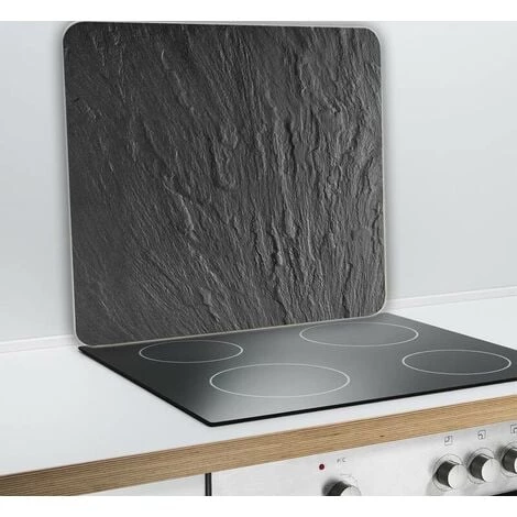 Plaque De Cuisson, Planche à Découper, Plan De Travail 3 En 1 En Verre, Aspect Ardoise Wenko 5 Plaque De Cuisson, Planche à Découper, Plan De Travail 3 En 1 En Verre, Aspect Ardoise Wenko – Image 3