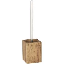 WENKO Brosse WC Scandi Marla - 9 X 9 X 37 - Marron