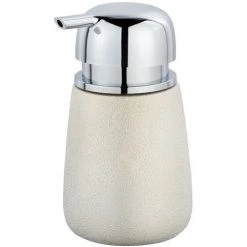 WENKO Distributeur De Savon Design Glimma - 9 X 8 X 15 - Or