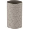 WENKO Gobelet De Salle De Bain Design Casella - Diam. 6 X 11 - Taupe -WENKO Soldes 13190769 1