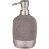 WENKO Distributeur De Savon Design Mauve - Diam. 7 X 17 - Gris 2 WENKO Distributeur De Savon Design Mauve - Diam. 7 X 17 - Gris -WENKO Soldes 13190773 1