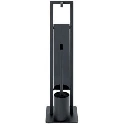 WENKO Valet WC Design Rivalta - H. 70 Cm - 20 X 18 X 70 - Noir 9 WENKO Valet WC Design Rivalta - H. 70 Cm - 20 X 18 X 70 - Noir -WENKO Soldes 13190785 3