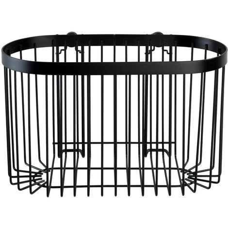 WENKO Etagère Murale De Douche Indus Classic - L. 26 X H. 16 Cm - 26 X 14 X 16 - Noir 5 WENKO Etagère Murale De Douche Indus Classic - L. 26 X H. 16 Cm - 26 X 14 X 16 - Noir – Image 3