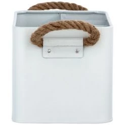 WENKO Boîte De Rangement Compartimentée Salle De Bain Gara - L. 19 X H. 12 Cm - 19 X 13 X 12 - Blanc 7 WENKO Boîte De Rangement Compartimentée Salle De Bain Gara - L. 19 X H. 12 Cm - 19 X 13 X 12 - Blanc -WENKO Soldes 13190822 3