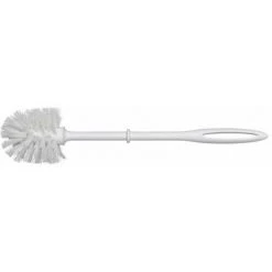 WENKO Brosse WC De Rechange Avec Manche Blanc, Lot De 3, Plastique, Ø 8 X 36 Cm, Blanc - Blanc -WENKO Soldes 13799146 2