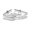 WENKO Etagère D'angle Douche, étagère Angle Salle De Bain, Premium, Acier Inox, 26,5x6,5x19 Cm, Brillant - Brillant 1 WENKO Etagère D'angle Douche, étagère Angle Salle De Bain, Premium, Acier Inox, 26,5x6,5x19 Cm, Brillant - Brillant -WENKO Soldes 13803471 1