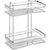 WENKO Etagère Murale Salle De Bain Premium, 2 Paniers De Douche Fixation Murale Sans Perçage Avec Adaptateur Non Fourni, Acier Inox, 24x27x13,5 Cm, Brillant - Brillant 2 WENKO Etagère Murale Salle De Bain Premium, 2 Paniers De Douche Fixation Murale Sans Perçage Avec Adaptateur Non Fourni, Acier Inox, 24x27x13,5 Cm, Brillant - Brillant -WENKO Soldes 13823126 1