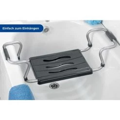 Siège De Bain "Secura Silver- Anthracite", Extensible, Capacité De Charge De 120 Kg Wenko 9 Siège De Bain "Secura Silver- Anthracite", Extensible, Capacité De Charge De 120 Kg Wenko -WENKO Soldes 14250398 4