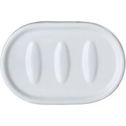 WENKO Porte Savon Effet Marbre Adrada - 12 X 8 X 3 - Blanc -WENKO Soldes 14454509 3