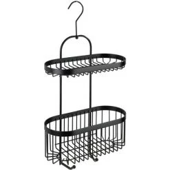 WENKO Etagère De Douche à Suspendre Indus Classic - 26 X 12 X 47 - Noir 7 WENKO Etagère De Douche à Suspendre Indus Classic - 26 X 12 X 47 - Noir -WENKO Soldes 14454510 2