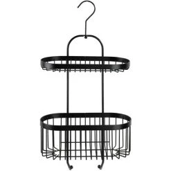 WENKO Etagère De Douche à Suspendre Indus Classic - 26 X 12 X 47 - Noir 8 WENKO Etagère De Douche à Suspendre Indus Classic - 26 X 12 X 47 - Noir -WENKO Soldes 14454510 3