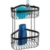 WENKO Etagère D'angle Murale De Douche Indus Classic - 23 X 18 X 33 - Noir -WENKO Soldes 14454511 1