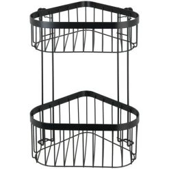 WENKO Etagère D'angle Murale De Douche Indus Classic - 23 X 18 X 33 - Noir 9 WENKO Etagère D'angle Murale De Douche Indus Classic - 23 X 18 X 33 - Noir -WENKO Soldes 14454511 3