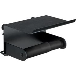 WENKO Dérouleur De Papier WC Indus Avec Support Classic - 14 X 14 X 10 - Noir 9 WENKO Dérouleur De Papier WC Indus Avec Support Classic - 14 X 14 X 10 - Noir -WENKO Soldes 14454513 3