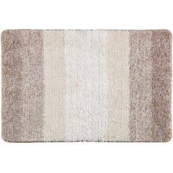 WENKO Tapis De Salle De Bain Moderne Luso - 90 X 60 - Beige