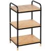 WENKO Etagère Industrielle Loft 3 Niveaux - 42 X 33 X 69 - Noir -WENKO Soldes 14799454 1