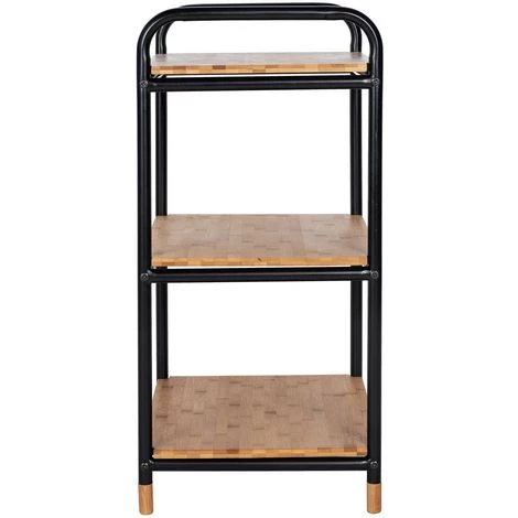 WENKO Etagère Industrielle Loft 3 Niveaux - 42 X 33 X 69 - Noir 5 WENKO Etagère Industrielle Loft 3 Niveaux - 42 X 33 X 69 - Noir – Image 3