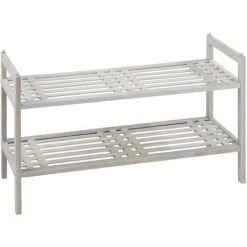 WENKO Etagère En Bois Norway - L. 69 X H. 40,5 Cm - 69 X 27 X 40,5 - Blanc