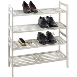 WENKO Etagère En Bois Norway - L. 69 X H. 40,5 Cm - 69 X 27 X 40,5 - Blanc -WENKO Soldes 14866116 4