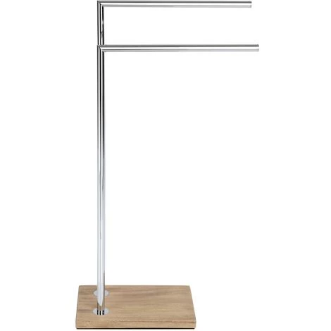 WENKO Porte Serviettes Scandi Marla - L. 45 X H. 82 Cm - 45 X 20 X 82 - Marron 4 WENKO Porte Serviettes Scandi Marla - L. 45 X H. 82 Cm - 45 X 20 X 82 - Marron – Image 2