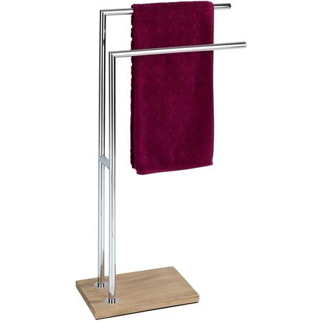 WENKO Porte Serviettes Scandi Marla - L. 45 X H. 82 Cm - 45 X 20 X 82 - Marron 5 WENKO Porte Serviettes Scandi Marla - L. 45 X H. 82 Cm - 45 X 20 X 82 - Marron – Image 3