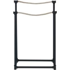 WENKO Porte-serviette Indus Osuna - L. 50 X H. 85 Cm - 50 X 20 X 85 - Noir -WENKO Soldes 14866128 3