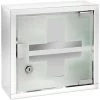 WENKO Armoire à Pharmacie En Inox - L. 25 X L. 25 Cm - 25 X 12 X 25 - Blanc 2 WENKO Armoire à Pharmacie En Inox - L. 25 X L. 25 Cm - 25 X 12 X 25 - Blanc -WENKO Soldes 15297449 1