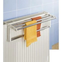 Porte Serviettes Pliable à Fixer Wenko 8 Porte Serviettes Pliable à Fixer Wenko -WENKO Soldes 15486086 3