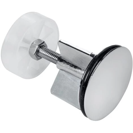 WENKO Bouchon D'évier, Bonde Lavabo, Chromé, Ø 3,85 Cm 4 WENKO Bouchon D'évier, Bonde Lavabo, Chromé, Ø 3,85 Cm – Image 2