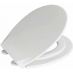 WENKO Abattant WC Avec Réducteur Intégré Syros, Abattant WC Avec Reducteur Wc Enfant, Frein De Chute, Duroplast Antibactérien, 37x44 Cm, Blanc 10 WENKO Abattant WC Avec Réducteur Intégré Syros, Abattant WC Avec Reducteur Wc Enfant, Frein De Chute, Duroplast Antibactérien, 37x44 Cm, Blanc -WENKO Soldes 15852793 4