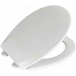 WENKO Abattant WC Avec Réducteur Intégré Syros, Abattant WC Avec Reducteur Wc Enfant, Frein De Chute, Duroplast Antibactérien, 37x44 Cm, Blanc 11 WENKO Abattant WC Avec Réducteur Intégré Syros, Abattant WC Avec Reducteur Wc Enfant, Frein De Chute, Duroplast Antibactérien, 37x44 Cm, Blanc -WENKO Soldes 15852793 5