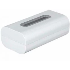 WENKO Boîte à Mouchoir, Oria, Distributeur De Mouchoirs, Plastique Sans BPA, 8,5x24x13 Cm, Blanc 11 WENKO Boîte à Mouchoir, Oria, Distributeur De Mouchoirs, Plastique Sans BPA, 8,5x24x13 Cm, Blanc -WENKO Soldes 15852827 5
