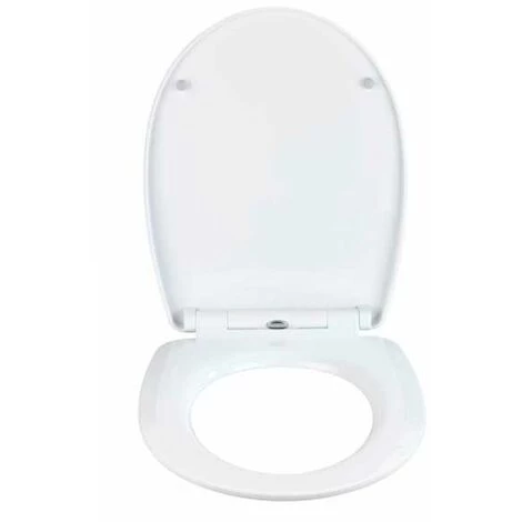 WENKO Abattant WC Avec Frein De Chute Boat, Abattant WC Original, Fixation Acier Inox Clipsable, Thermoplast, 36,5x45 Cm, Multicolore 4 WENKO Abattant WC Avec Frein De Chute Boat, Abattant WC Original, Fixation Acier Inox Clipsable, Thermoplast, 36,5x45 Cm, Multicolore – Image 2
