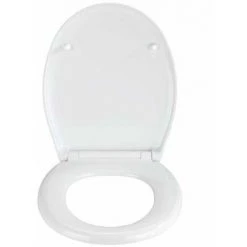 WENKO Abattant WC Original Premium Concrete, Abattant WC Avec Frein De Chute, Clipsable, Fixation Inox, Duroplast Antibactérien, 37x44,5 Cm, Gris 9 WENKO Abattant WC Original Premium Concrete, Abattant WC Avec Frein De Chute, Clipsable, Fixation Inox, Duroplast Antibactérien, 37x44,5 Cm, Gris -WENKO Soldes 15852880 3