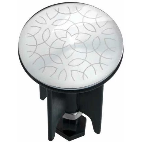 WENKO Bouchon D'évier Pluggy®, Bonde De Lavabo, Odesa, Laiton Noir, Ø 3,9 X 6,5 Cm, Chromé 3 WENKO Bouchon D'évier Pluggy®, Bonde De Lavabo, Odesa, Laiton Noir, Ø 3,9 X 6,5 Cm, Chromé