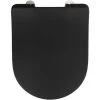 WENKO Abattant WC Avec Frein De Chute Sedilo Premium, Abattant WC Clipsable Avec Fixation Inox, Duroplast, 36,2x45,2 Cm, Noir Mat 2 WENKO Abattant WC Avec Frein De Chute Sedilo Premium, Abattant WC Clipsable Avec Fixation Inox, Duroplast, 36,2x45,2 Cm, Noir Mat -WENKO Soldes 15852923 1