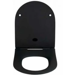 WENKO Abattant WC Avec Frein De Chute Sedilo Premium, Abattant WC Clipsable Avec Fixation Inox, Duroplast, 36,2x45,2 Cm, Noir Mat 8 WENKO Abattant WC Avec Frein De Chute Sedilo Premium, Abattant WC Clipsable Avec Fixation Inox, Duroplast, 36,2x45,2 Cm, Noir Mat -WENKO Soldes 15852923 2