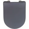 WENKO Abattant WC Avec Frein De Chute Sedilo Premium, Abattant WC Clipsable Avec Fixation Inox, Duroplast, 36,2x45,2 Cm, Gris Mat 1 WENKO Abattant WC Avec Frein De Chute Sedilo Premium, Abattant WC Clipsable Avec Fixation Inox, Duroplast, 36,2x45,2 Cm, Gris Mat -WENKO Soldes 15852924 1