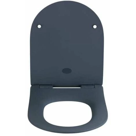 WENKO Abattant WC Avec Frein De Chute Sedilo Premium, Abattant WC Clipsable Avec Fixation Inox, Duroplast, 36,2x45,2 Cm, Gris Mat 4 WENKO Abattant WC Avec Frein De Chute Sedilo Premium, Abattant WC Clipsable Avec Fixation Inox, Duroplast, 36,2x45,2 Cm, Gris Mat – Image 2