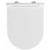WENKO Abattant WC Avec Frein De Chute Nuoro Premium, Abattant WC Clipsable Avec Fixation Inox, Duroplast, 36,2x45,2 Cm, Blanc 2 WENKO Abattant WC Avec Frein De Chute Nuoro Premium, Abattant WC Clipsable Avec Fixation Inox, Duroplast, 36,2x45,2 Cm, Blanc -WENKO Soldes 15852927 1
