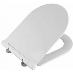 WENKO Abattant WC Avec Frein De Chute Nuoro Premium, Abattant WC Clipsable Avec Fixation Inox, Duroplast, 36,2x45,2 Cm, Blanc 9 WENKO Abattant WC Avec Frein De Chute Nuoro Premium, Abattant WC Clipsable Avec Fixation Inox, Duroplast, 36,2x45,2 Cm, Blanc -WENKO Soldes 15852927 3