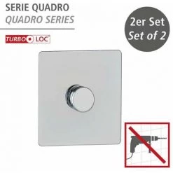 WENKO Adaptateur En Acier Inox Turbo-Loc® Quadro -WENKO Soldes 15852931 2