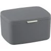 WENKO Boîte Avec Couvercle Barcelona Anthracite, Panier De Rangement, Panier De Salle De Bain Avec Couvercle, Plastique Sans BPA, 19,5x11x16 Cm 2 WENKO Boîte Avec Couvercle Barcelona Anthracite, Panier De Rangement, Panier De Salle De Bain Avec Couvercle, Plastique Sans BPA, 19,5x11x16 Cm -WENKO Soldes 15852951 1