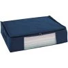 WENKO Housse De Rangement Sous Vide, Soft Box Air M, 75% D'économie De Place, Protège Les Textiles De L'humidité Et Des Mites, Polypropylène, 65x50x15 Cm, Bleu 2 WENKO Housse De Rangement Sous Vide, Soft Box Air M, 75% D'économie De Place, Protège Les Textiles De L'humidité Et Des Mites, Polypropylène, 65x50x15 Cm, Bleu -WENKO Soldes 15852976 1