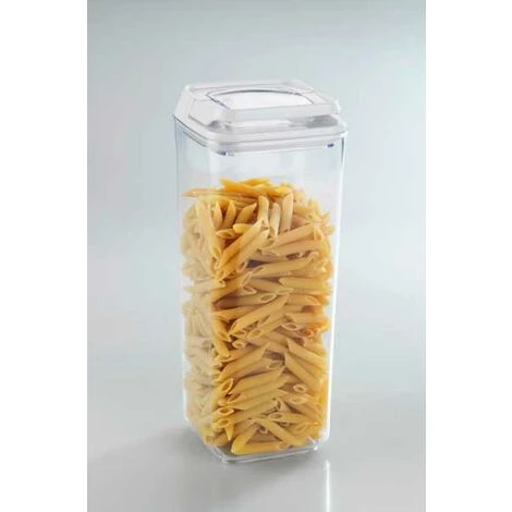 WENKO Boite De Conservation Alimentaire Sous Vide Turin, Boite De Rangement Avec Couvercle Hermétique Pour La Conservation Des Aliments En Vrac, Capacité 1,7L, Plastique, 10x25,5x10 Cm, Transparent 5 WENKO Boite De Conservation Alimentaire Sous Vide Turin, Boite De Rangement Avec Couvercle Hermétique Pour La Conservation Des Aliments En Vrac, Capacité 1,7L, Plastique, 10x25,5x10 Cm, Transparent – Image 3