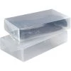 WENKO Boite Rangement Bottes, Boite Range Bottes, Lot De 2 Boites, Plastique, 52x11x30 Cm, Transparent 2 WENKO Boite Rangement Bottes, Boite Range Bottes, Lot De 2 Boites, Plastique, 52x11x30 Cm, Transparent -WENKO Soldes 15853023 1